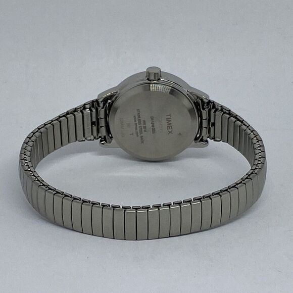 Timex Easy Reader T2H371 Women's Silver Brass Analog Dial Quartz Watch RQ530 - Picture 10 of 12